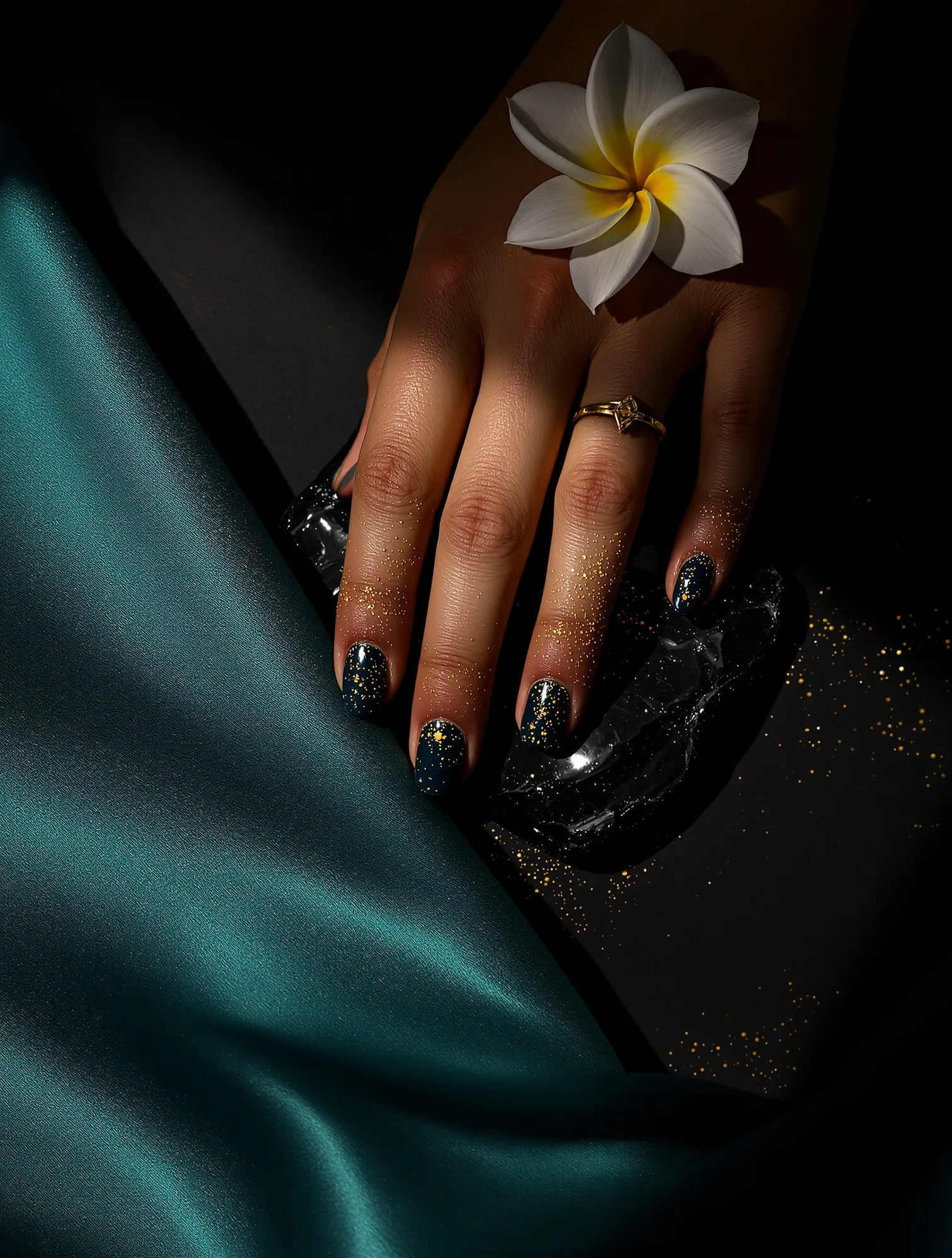 Dark Nail Art Beauty