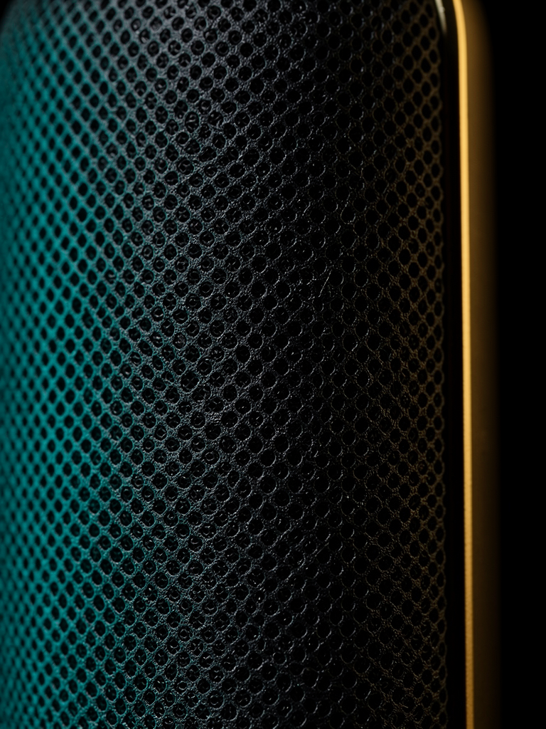 Tech Speaker Macro Product Shot