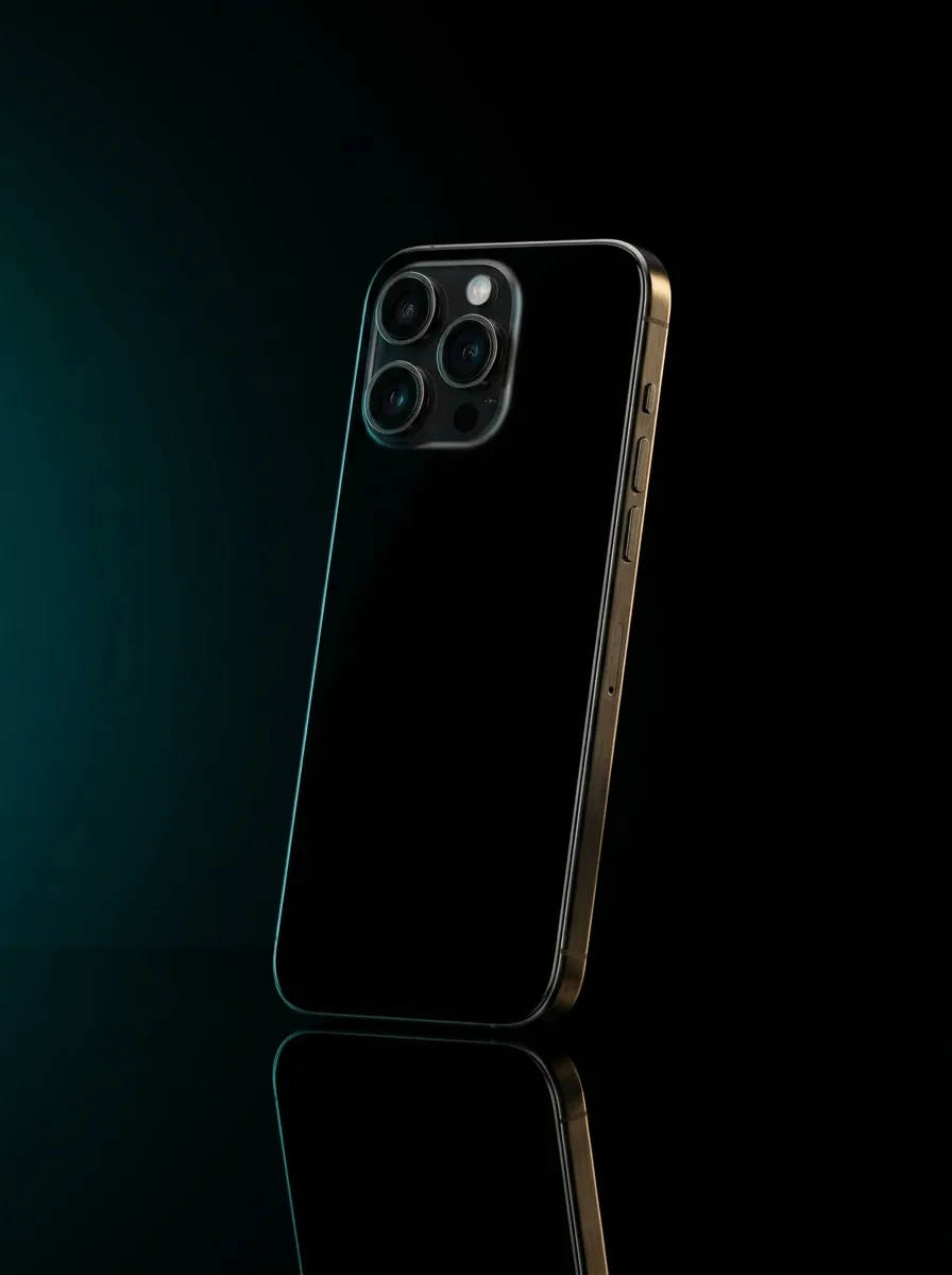 iPhone 16 Pro Black Titanium — Product Photography