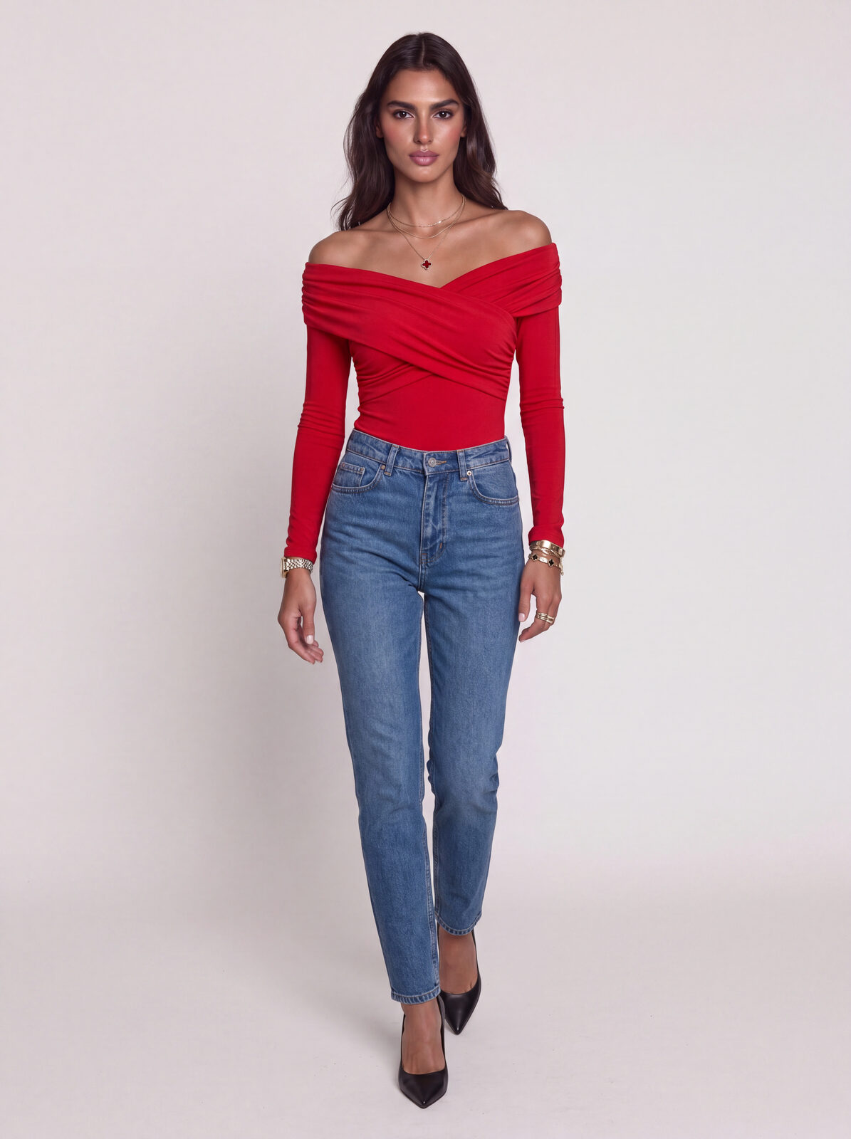 Standing full length